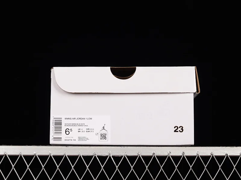 All categories Air Jordan Jordan series basketball shoes Air Jordan 1 Low G version pure original Air Jordan 1 Low "Dark Marina Blue" AJ1 Joe 1 University Blue DC0774-114